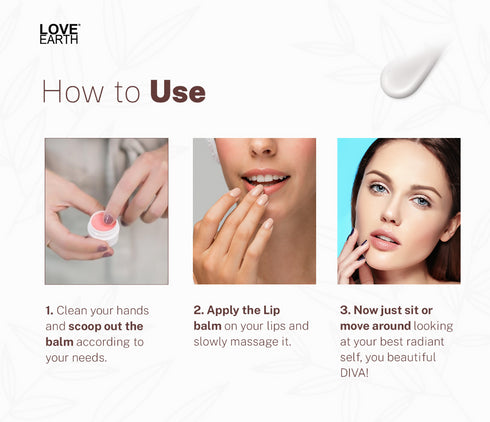 Love Earth Organic Coconut Lip Balm